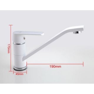 Смеситель для кухни Frap F4931 белый